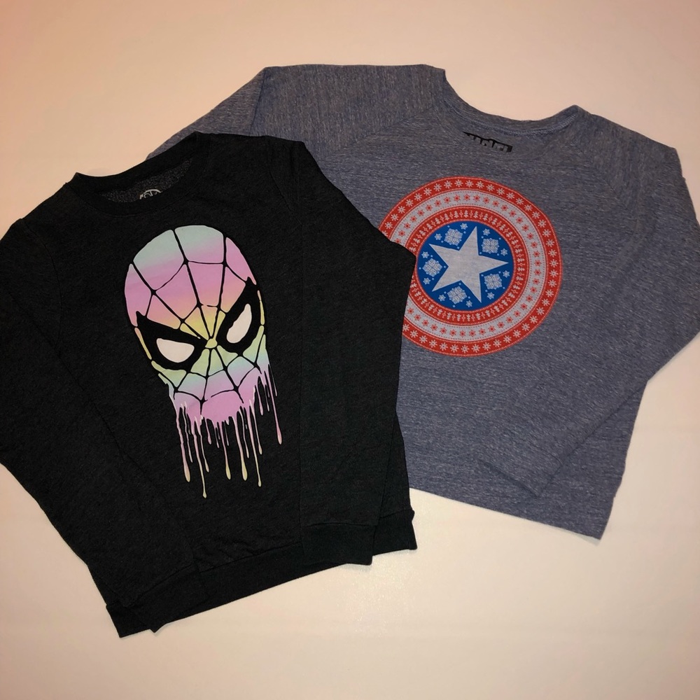 Marvel Set- Captain America and Spiderman